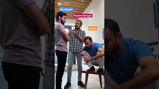 Bss Intezar h Karte Reh Gaya Bichara  Corporate Comedy Shorts office Shorts funny youtubeshorts [upl. by Kalvn]