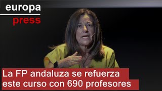 Andalucía refuerza la plantilla de la Formación Profesional con 690 docentes más este curso [upl. by Poock]