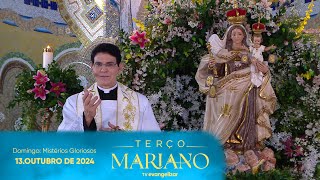 Domingo Mistérios Gloriosos  Terço Mariano com PadreManzottiOficial  131024 [upl. by Dame]