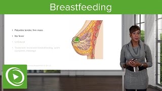 Breastfeeding and Common Breast Conditions – Obstetrics  Lecturio [upl. by Kingdon]