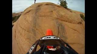 Slickrock Trail Moab on Dirt Bikes [upl. by Bensky472]