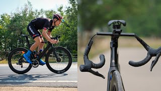 Canyon Aeroad CFR redefines aero bikes with adjustablewidth handlebars [upl. by Junius]