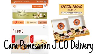 Cara Beli JCo Promo via JCo Delivery [upl. by Giralda]