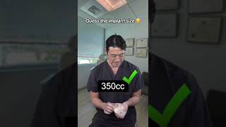 Can Dr Ching guess the implant size 🤭 PlasticSurgeon BreastImplant [upl. by Amr772]