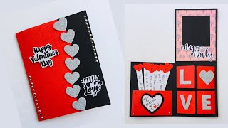 Beautiful Handmade Valentines Day Card IdeaDiy Greeting Cards For Valentine’s Day [upl. by Atul892]