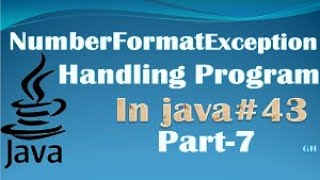 NumberFormatException in java  NumberFormat in java with Example  In Hindi [upl. by Giralda292]