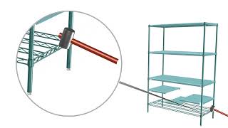 Assembly  Super Erecta Pro Shelving Kit [upl. by Waite402]