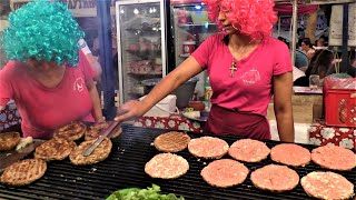 Street Food in Serbia Roasted Pork and Burgers Rostiljijada Grill Festival Leskovac [upl. by Alaek]