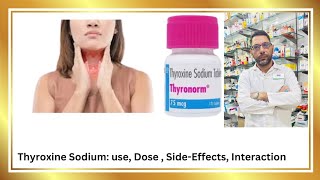 Hypothyroidism and Thyroxine Use Dose SideEffects interactions [upl. by Acinorehs]