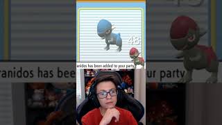 Shiny Hunting Cranidos Fossil Resets Shorts [upl. by Suixela]