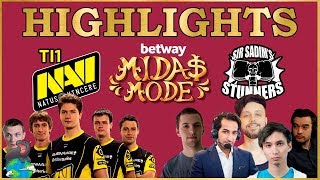 NaVi vs Sir Sadims Stunners Highlights  Betway Midas Mode 2 [upl. by Llekcor]