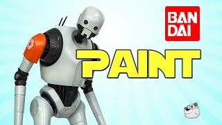 Bandai Star Wars Models K2SO Custom Paint Guide by Lincoln Wright [upl. by Pessa]