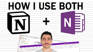 Notion And OneNote  How to Combine Both in 2022 by a Medical Student [upl. by Myles]