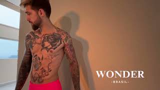 Sunga Wonder Brasil  Modelo Tradition Pink [upl. by Sivert]