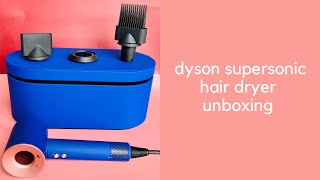 Dyson Supersonic Hair Dryer Unboxing [upl. by Khalin422]