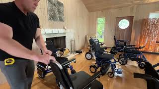 Super Carbon Fiber Lightweight Motorized Wheelchair Comparison [upl. by Anih]