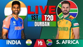 🔴 Live India vs South Africa 1st T20 Match Score amp Commentary  Live Cricket Match Today IND vs SA [upl. by Atnes]