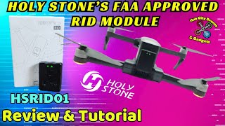 Holy Stones HSRID01 Remote ID Module holystone remoteid drone amazonfinds review [upl. by Ardnaed]