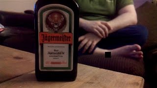 Man Drinks Whole Bottle of Jager in under 10 seconds [upl. by Yenttihw]