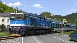 Martin96CLC  Czech  Slovak Level Crossing 2018  České a slovenské železniční přejezdy [upl. by Joela694]