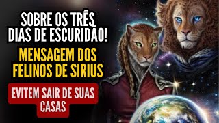 SOBRE OS TRÊS DIAS DE ESCURIDÃO por FELINOS DE SIRIUS [upl. by Mcnalley708]