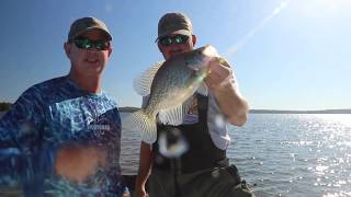 Fall fishing for Lake Wateree crappie [upl. by Trahern856]