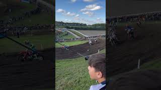 2024 MXON MXGP qualifying start Prado holeshot motocross mxon matterleybasin [upl. by Oster772]