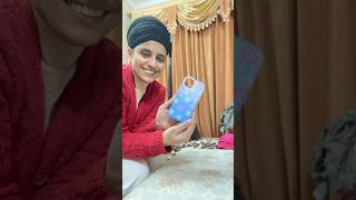 Chalo paint kriye is boring je phone cover nu into pastel colours 🎨 minivlog shorts DIY [upl. by Hau]