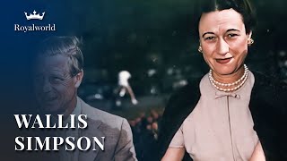 La Historia de Wallis Simpson  Familia real [upl. by Einahpats6]