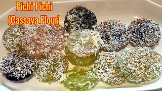 Pichi Pichi Using Cassava Flour and Without Lye Water [upl. by Aman]