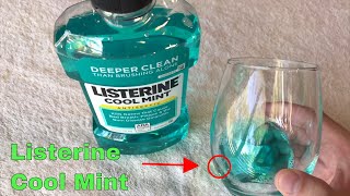 ✅ How To Use Listerine Cool Mint Antiseptic Review [upl. by Einnoc372]