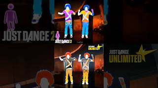 Short Comparison  Jump  Just Dance 2 x Just Dance Unlimited [upl. by Stetson437]