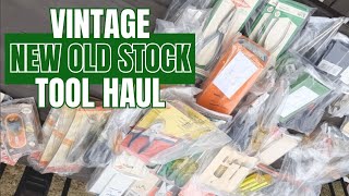 Unboxing a 1600 Vintage NOS New Old Stock Tool Haul  Over 150 Tools [upl. by Judy23]