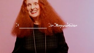 I Grace Coddington in mycalvins – Calvin Klein Fall 2016 Global Campaign [upl. by Herzen]