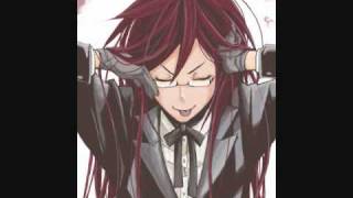 黒執事 Kuroshitsuji Grell Sutcliff English Character Image Song Desperate [upl. by Litta975]