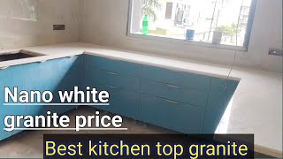 Nano white kitchen design ideas Best kitchen top granite [upl. by Morry]