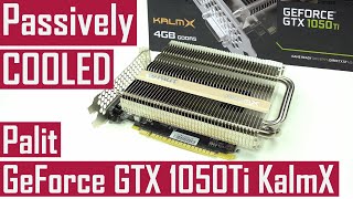 Palit GeForce GTX 1050Ti KalmX  PASSIVELY COOLED GPU  Unboxing amp Info [upl. by Olli]