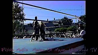 Masterz Of Mayhem Underground TV  Womens Match  Robbie Rage vs Debbie Combs [upl. by Aitnis]