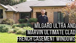 Milgard Ultra amp Marvin French Casement Windows [upl. by Kcod]