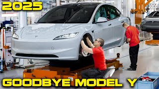 Goodbye Model Y BIG CHANGES To Model Y Juniper 2025 Production Plans Tech UPDATE HERE [upl. by Schilt348]