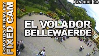 El Volador  Bellewaerde Park  OnRide ECAM [upl. by Navek]