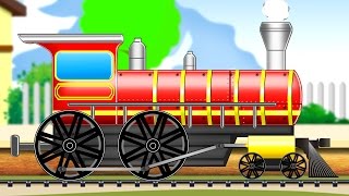 Train  Formation And Uses  Kids Educational Video [upl. by Bron]