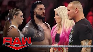 Ronda Rousey amp Roman Reigns vs Randy Orton amp Alexa Bliss  FULL MATCH  WWE Sep 11 2024 [upl. by Gasparo522]