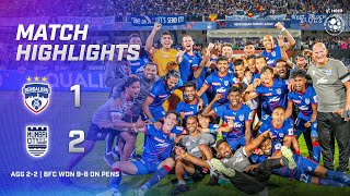 Highlights  Bengaluru FC 12 Mumbai City FC 22 Agg 98 pens  SF1 2nd Leg Hero ISL 202223 [upl. by Rabjohn]