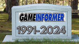 Game Informer Has Been Shut Down After 33 Years [upl. by Fiester624]