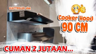 Review Cooker Hood Electrolux EFT9033K Slim 90 cm [upl. by Rovelli716]