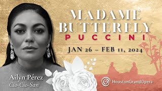 Puccinis Madame Butterfly  HGO Official Trailer 1 [upl. by Aniretak]