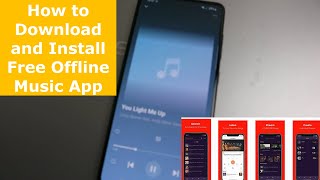 How to Download and Install Free Offline Music App [upl. by Rubbico541]