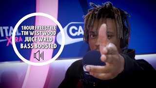 Juice Wrld  1 Hour Freestyle Tim Westwood  Bass Boosted🔊 [upl. by Brawley]