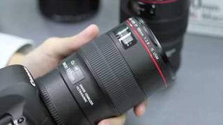 Canon EF 100mm f28L Macro IS Lens  Handson Review [upl. by Johppa]